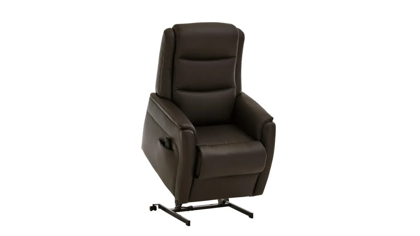 Hukla  Relaxsessel 1 motorisch  mit Aufstehhilfe OS-HU1111 Torro schoko
