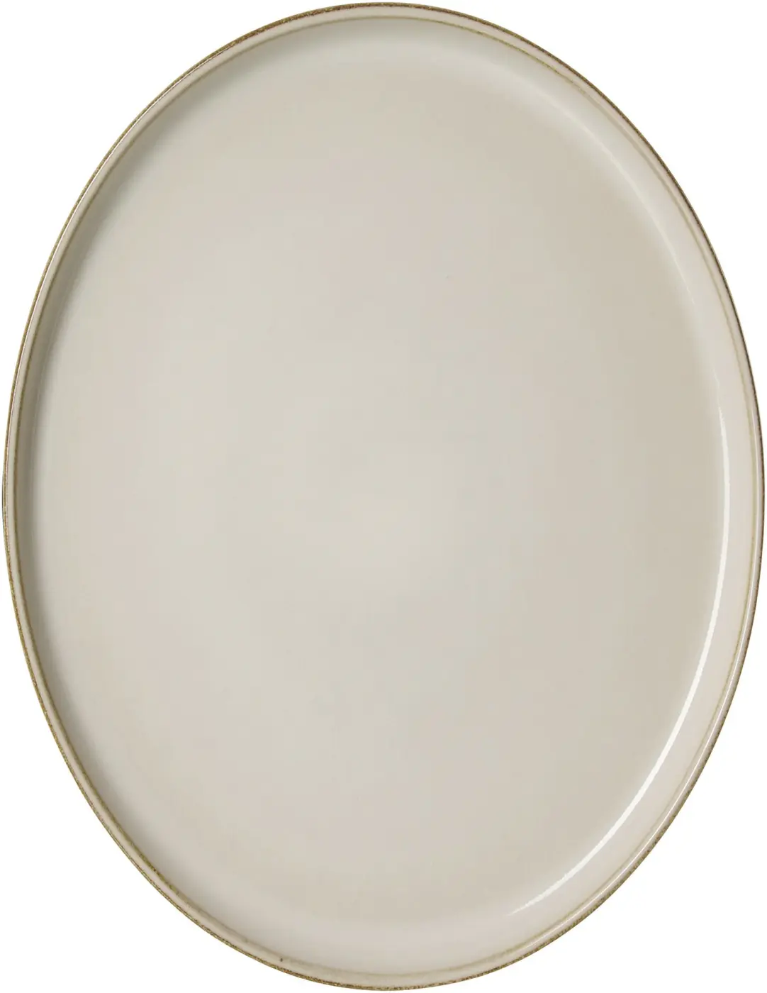 Ritzenhoff & Breker Platte Olivia  beige 25 x 19 cm
