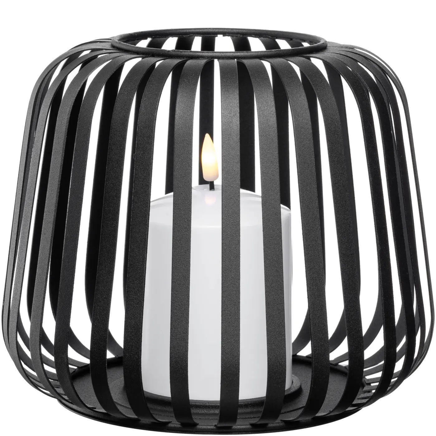 Leonardo Lampe SOLE schwarz 18 cm