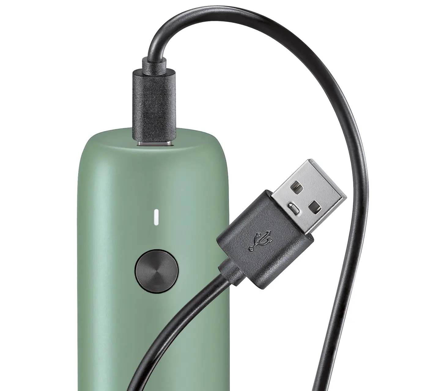 Zassenhaus Pfeffermühle KÖLN USB elektrisch 14 cm grün