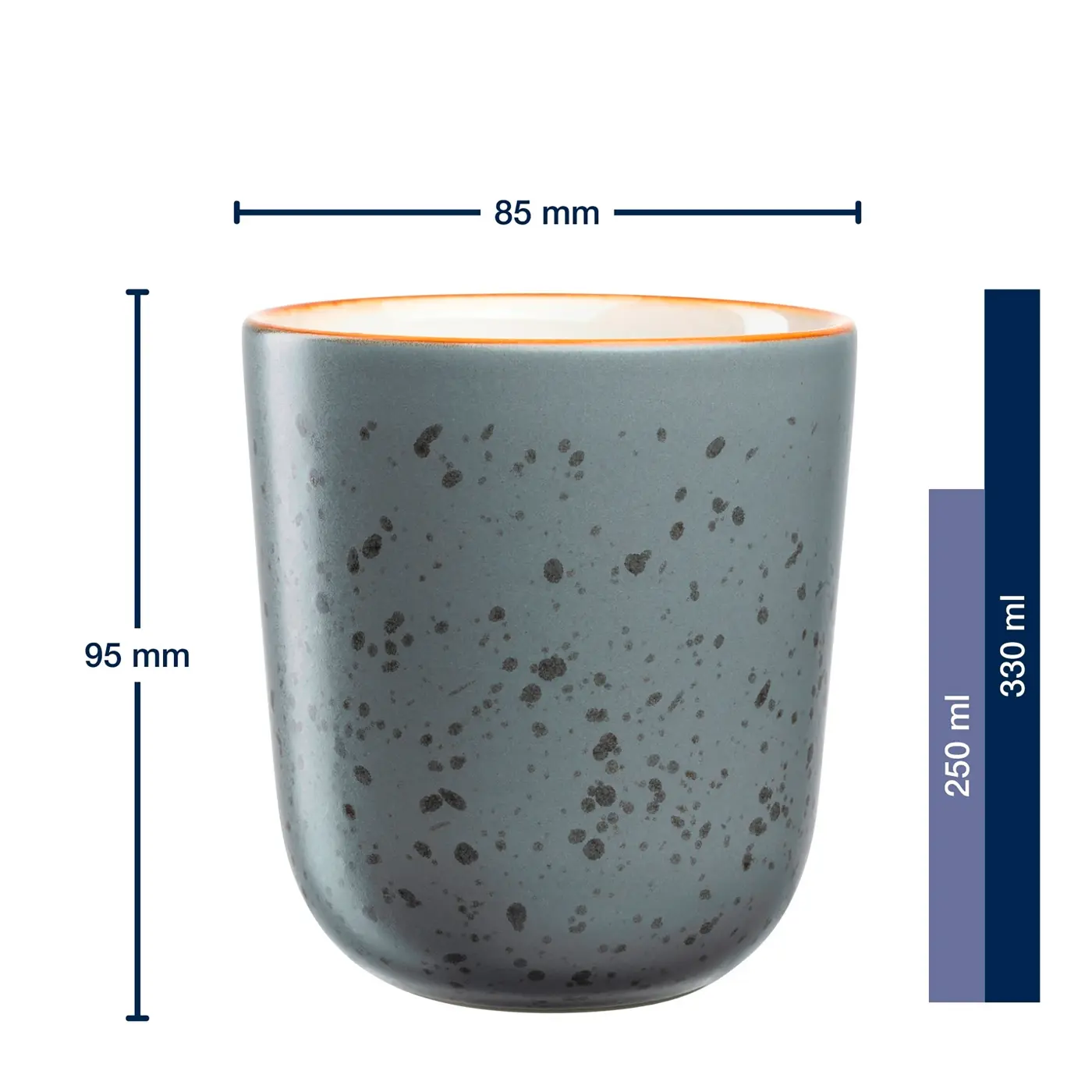 Leonardo Becher ROMA mehrfarbig 250 ml 10,5 cm