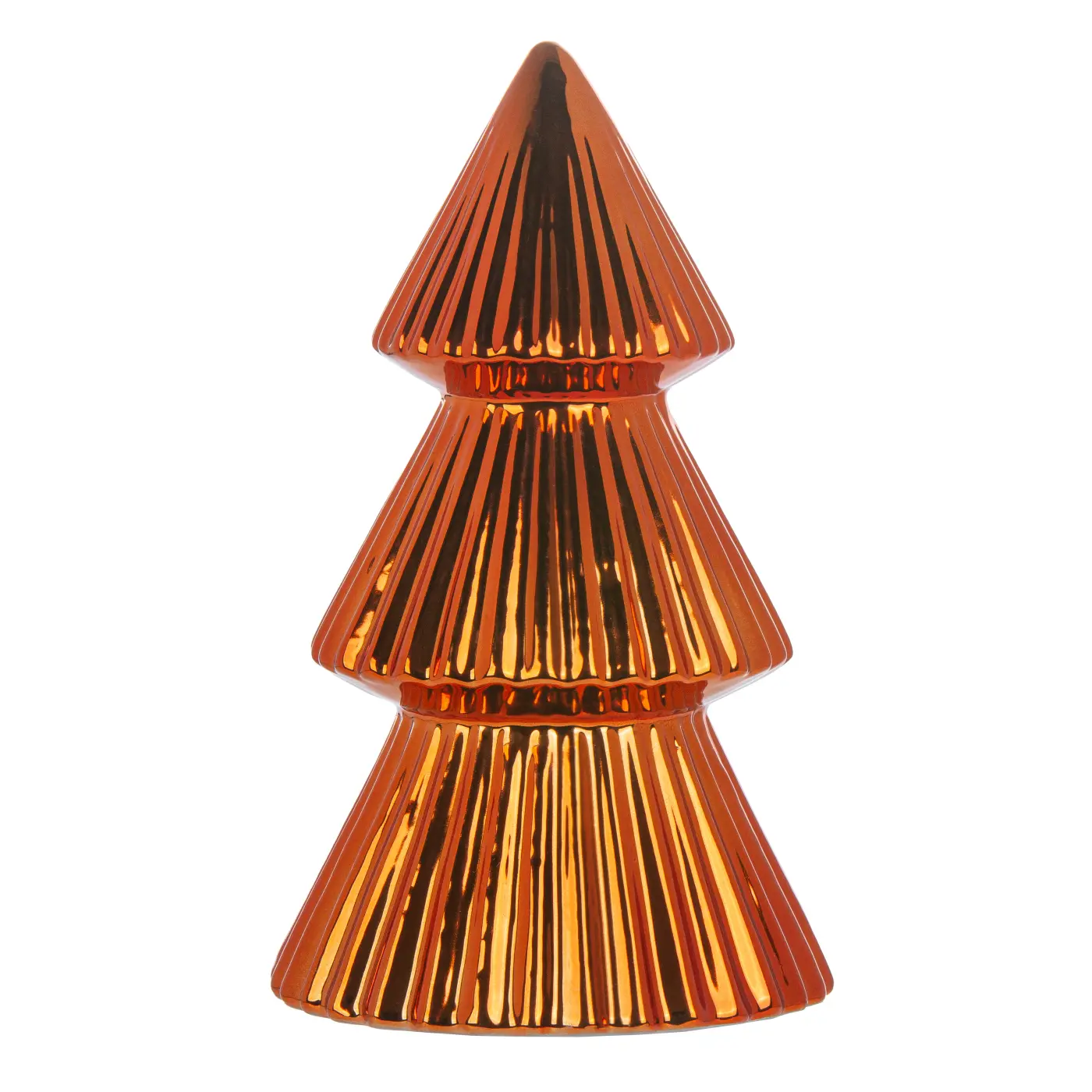 Gilde Dekoobjekt Empress orange H 22 x Ø 12 cm