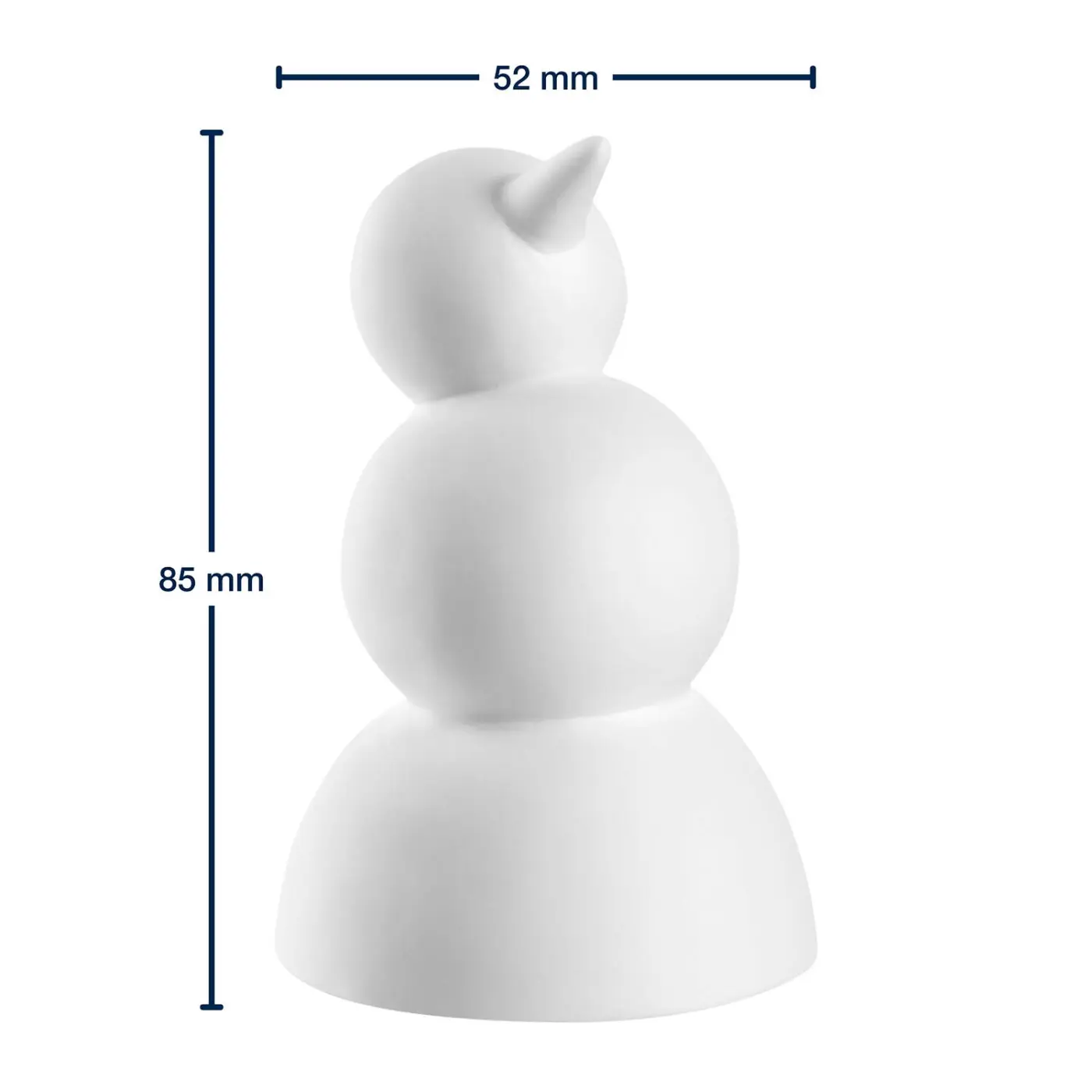 Leonardo Figurales PAOLA weiß 8,5 cm