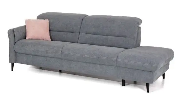 Polipol Recamiere  OS-PP1174  Milan steel ca. 213 cm