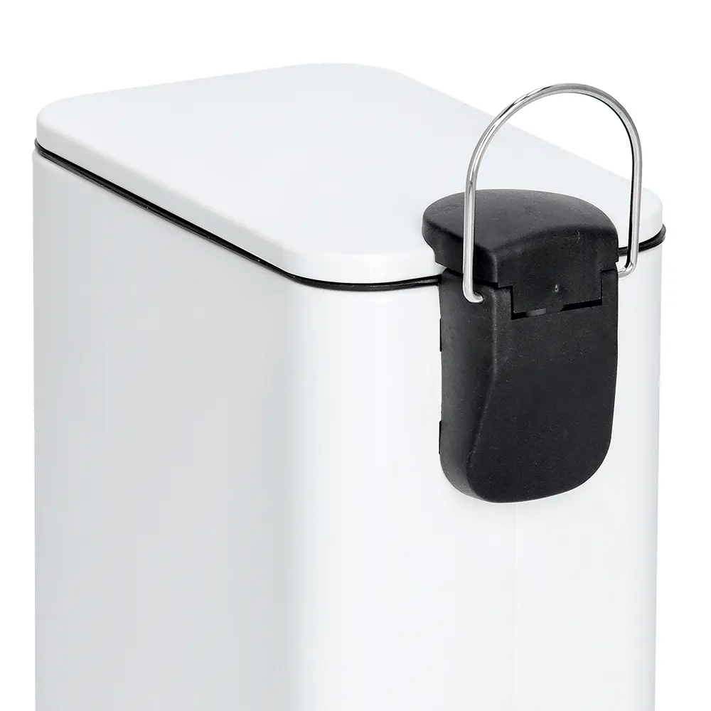 Zeller Zeller Treteimer mit Soft Close weiß 5 l