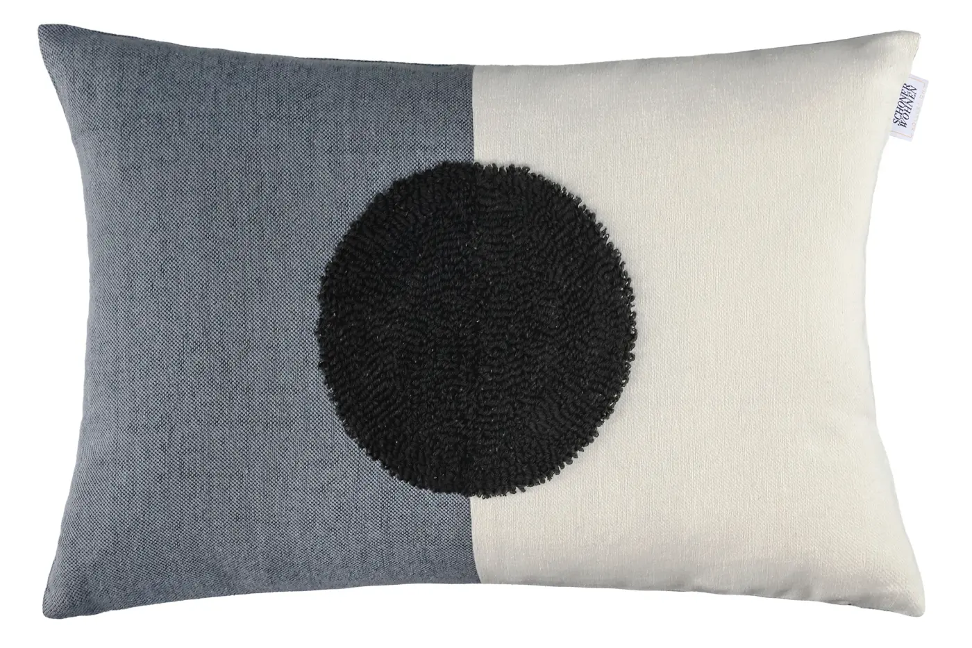 Schöner Wohnen Zierkissenhülle ohne Füllung  Grafisch grau 38x58cm