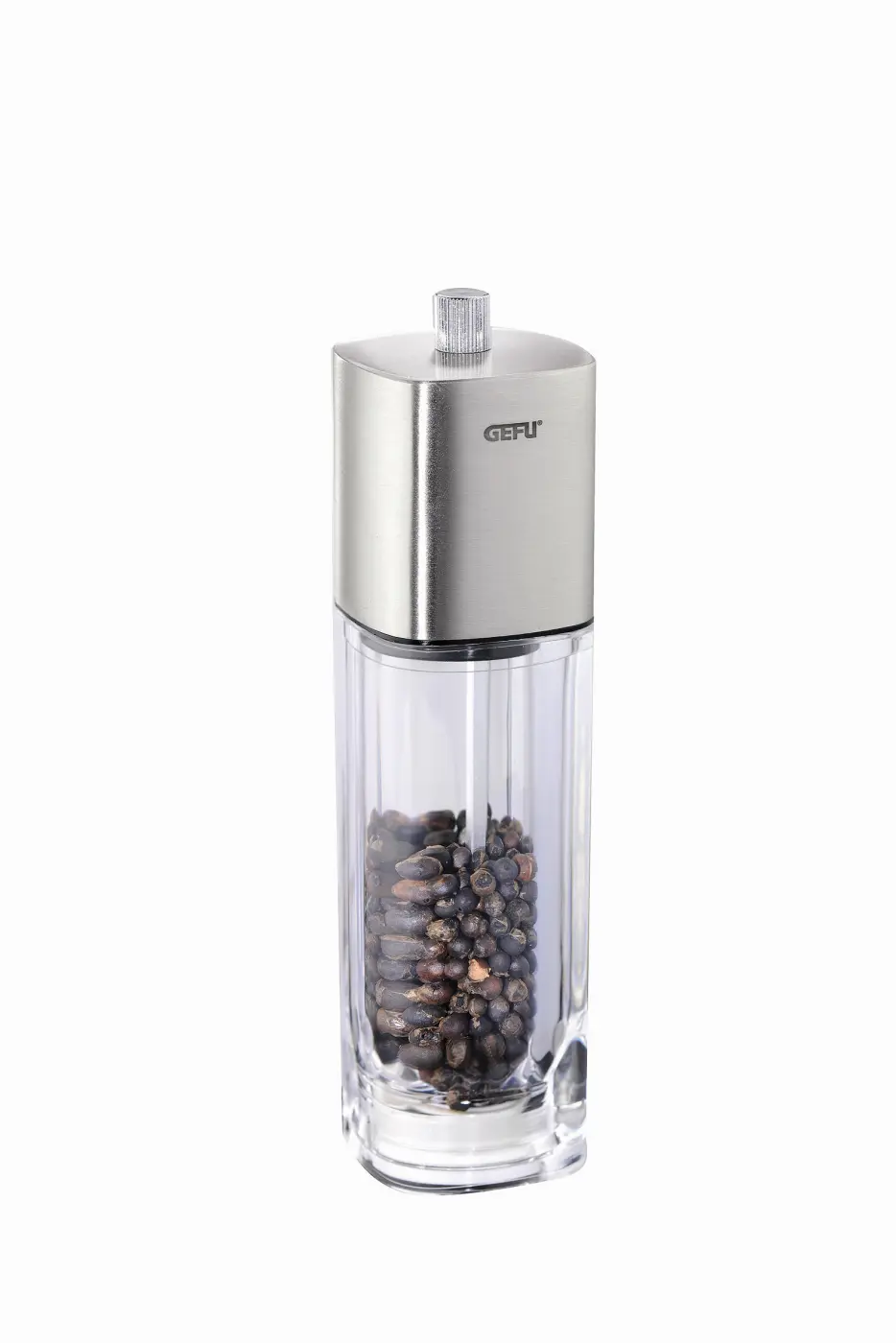 Gefu Pfeffer- und Salzmühle DUETO Silber