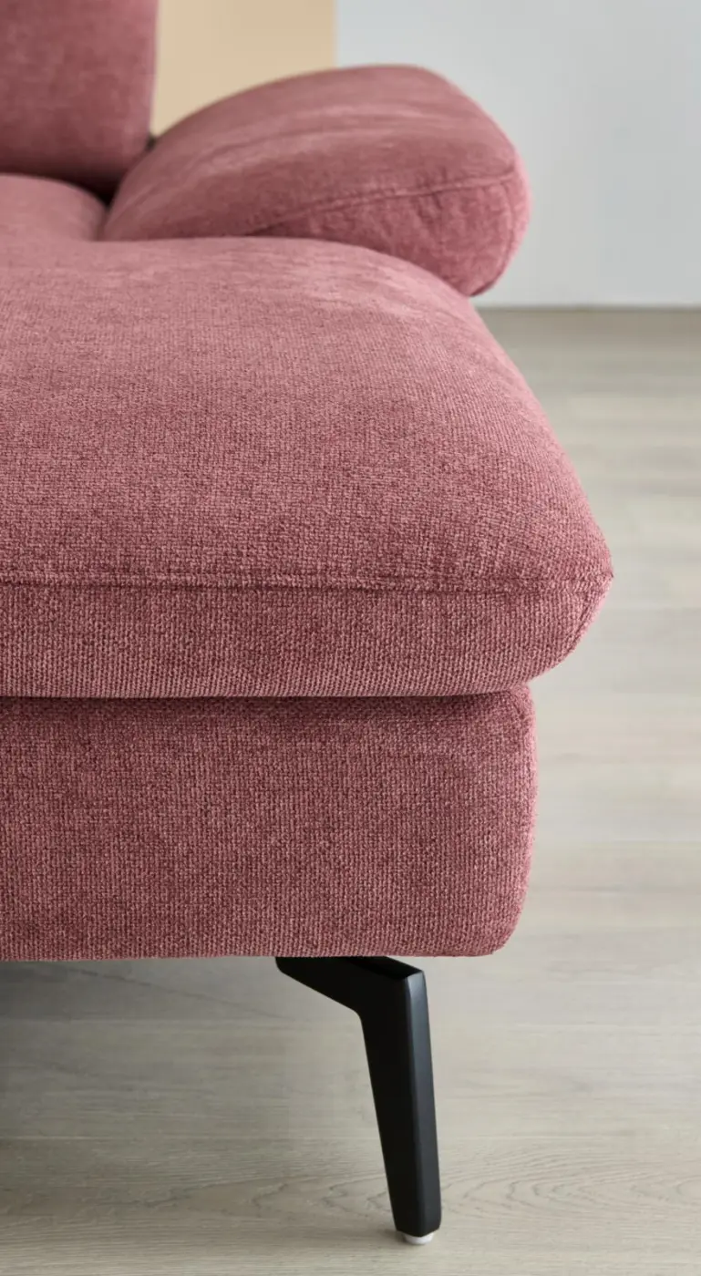 Hukla Wohnlandschaft VS-HU1185 mit Funktion grau ca. 309 x 193 cm