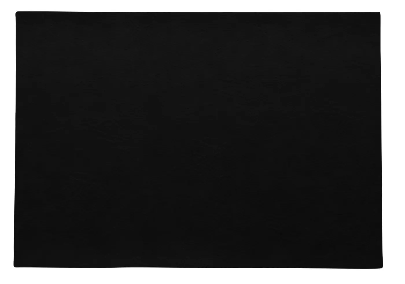 ASA Tischset vegan leather schwarz 46 x 33 cm