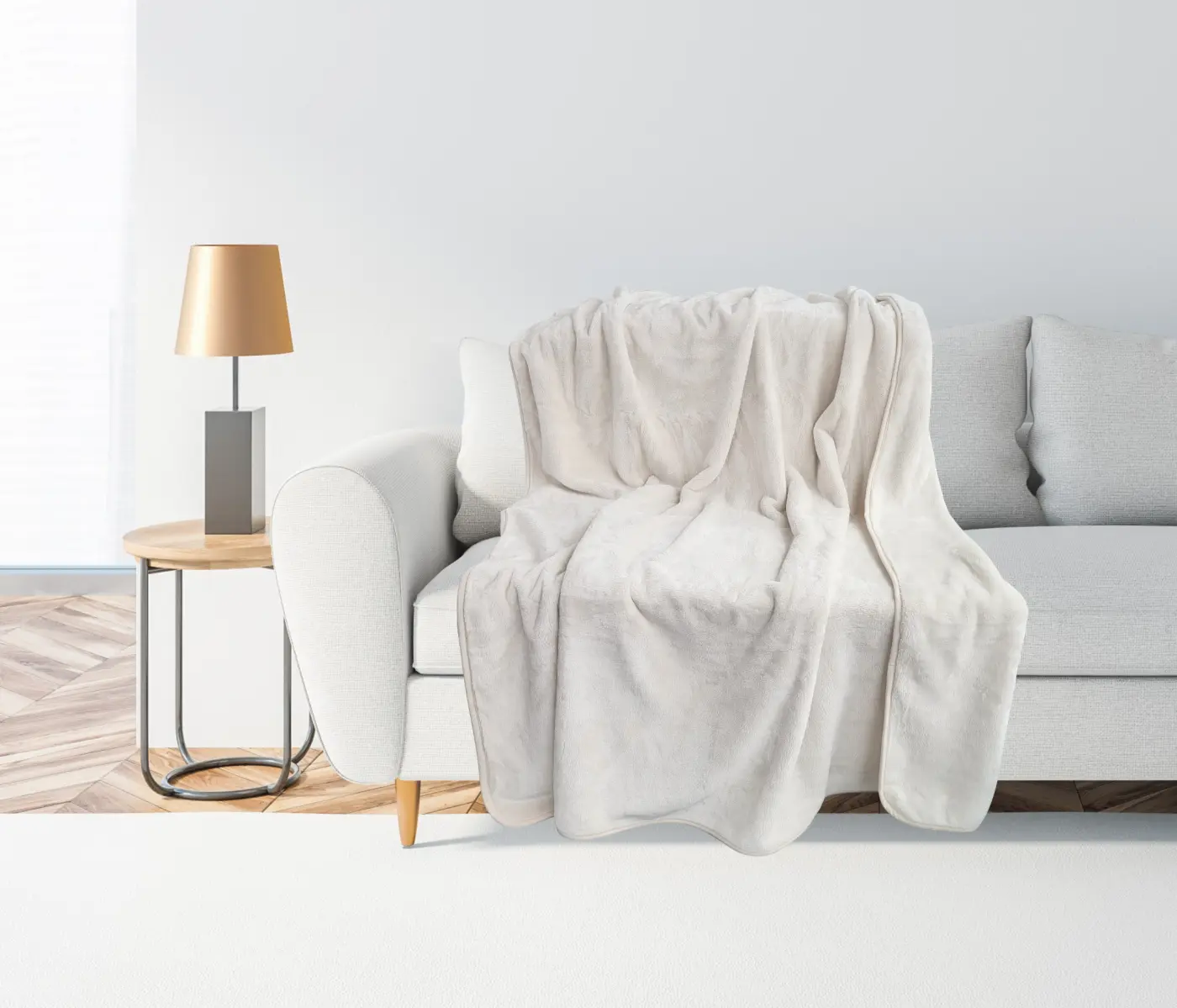 Done. Wohndecke Polar Beige 150x200cm