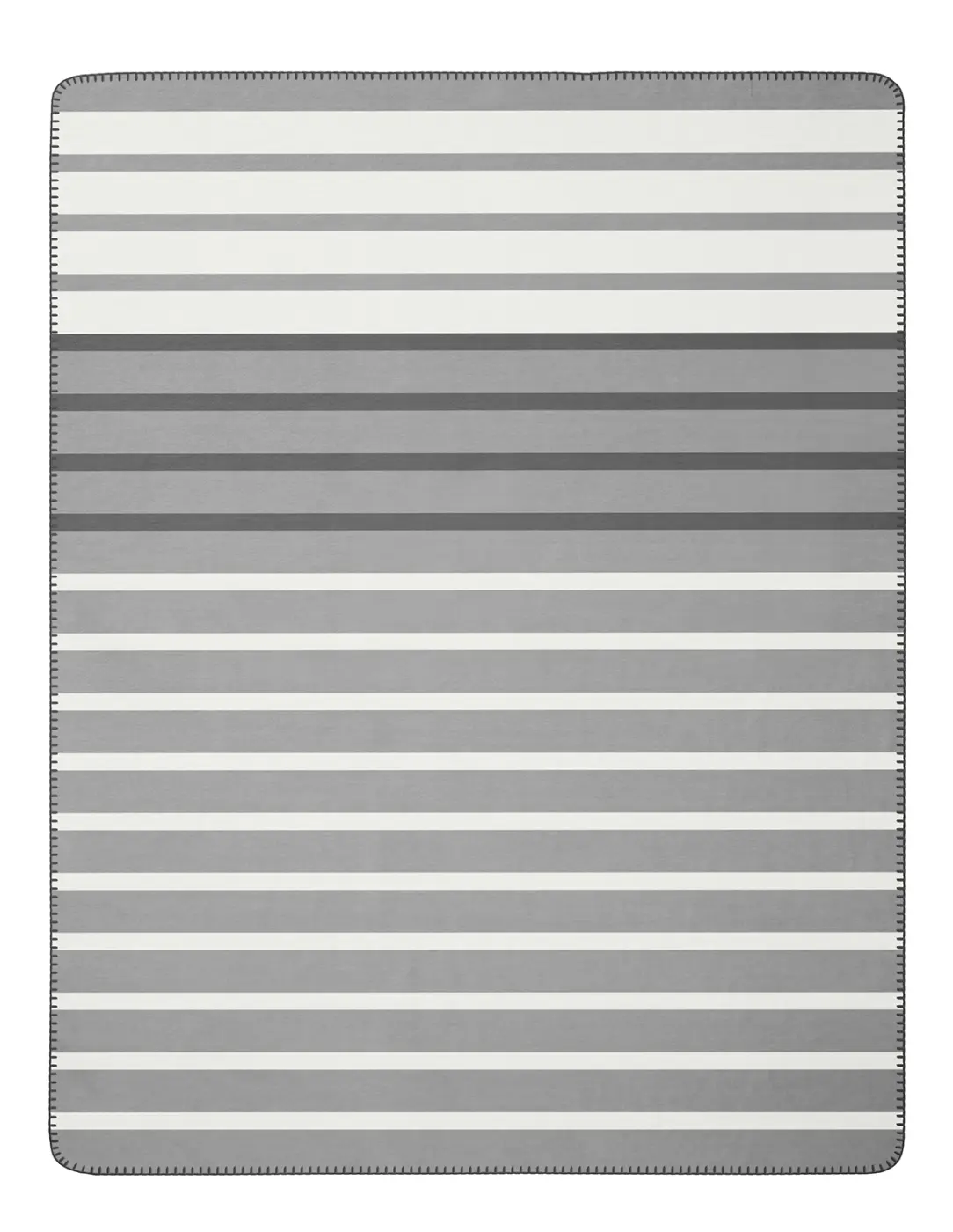 Biederlack Wohndecken Crosswalk grau/schwarz 150 x 200 cm