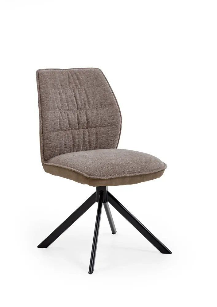 Niehoff  Schalen-Stuhl Gent  Cowboy taupe_Brego taupe drehbar