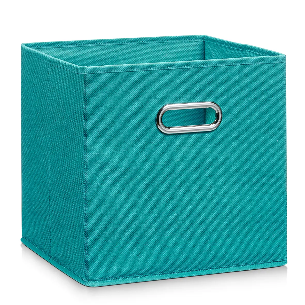 Zeller Aufbewahrungsbox Lisa petrol ca. 28 x 28 cm