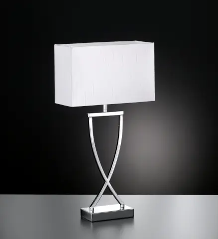 Fischer & Honsel  Tischleuchte Anni chrom