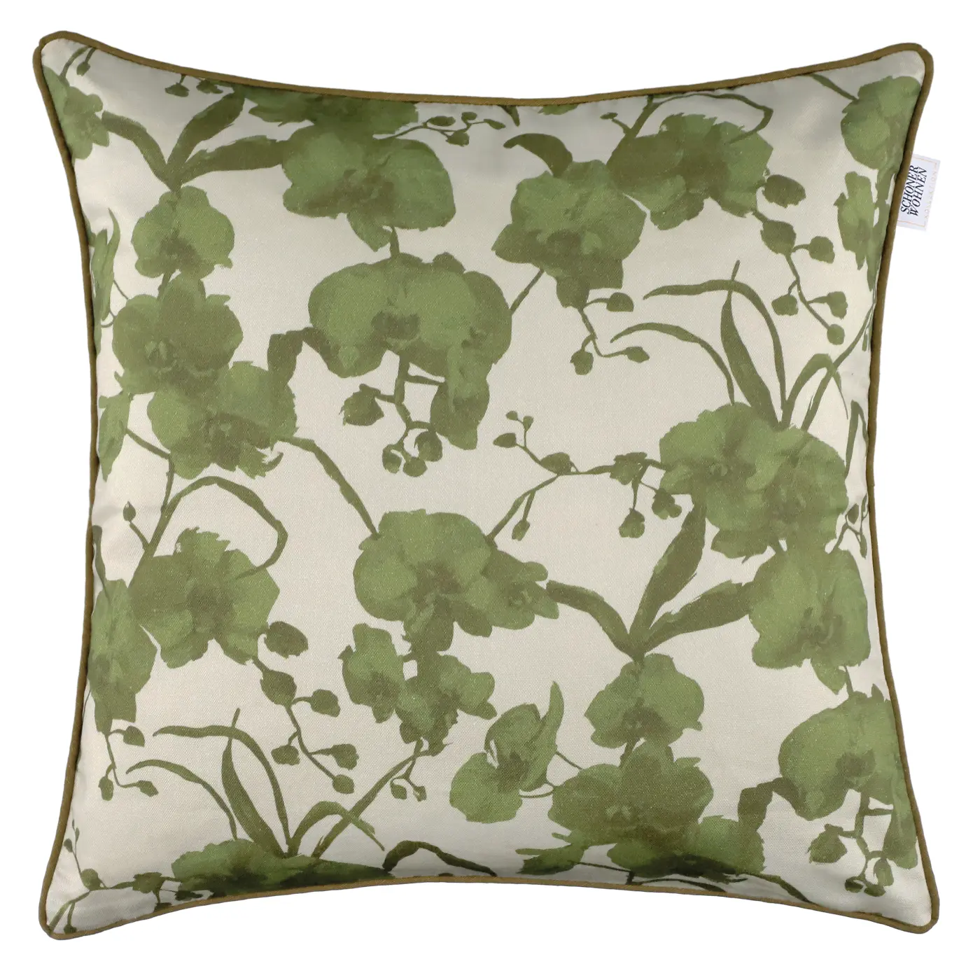 Schöner Wohnen Zierkissenhülle ohne Füllung  Floral gürn 45x45cm