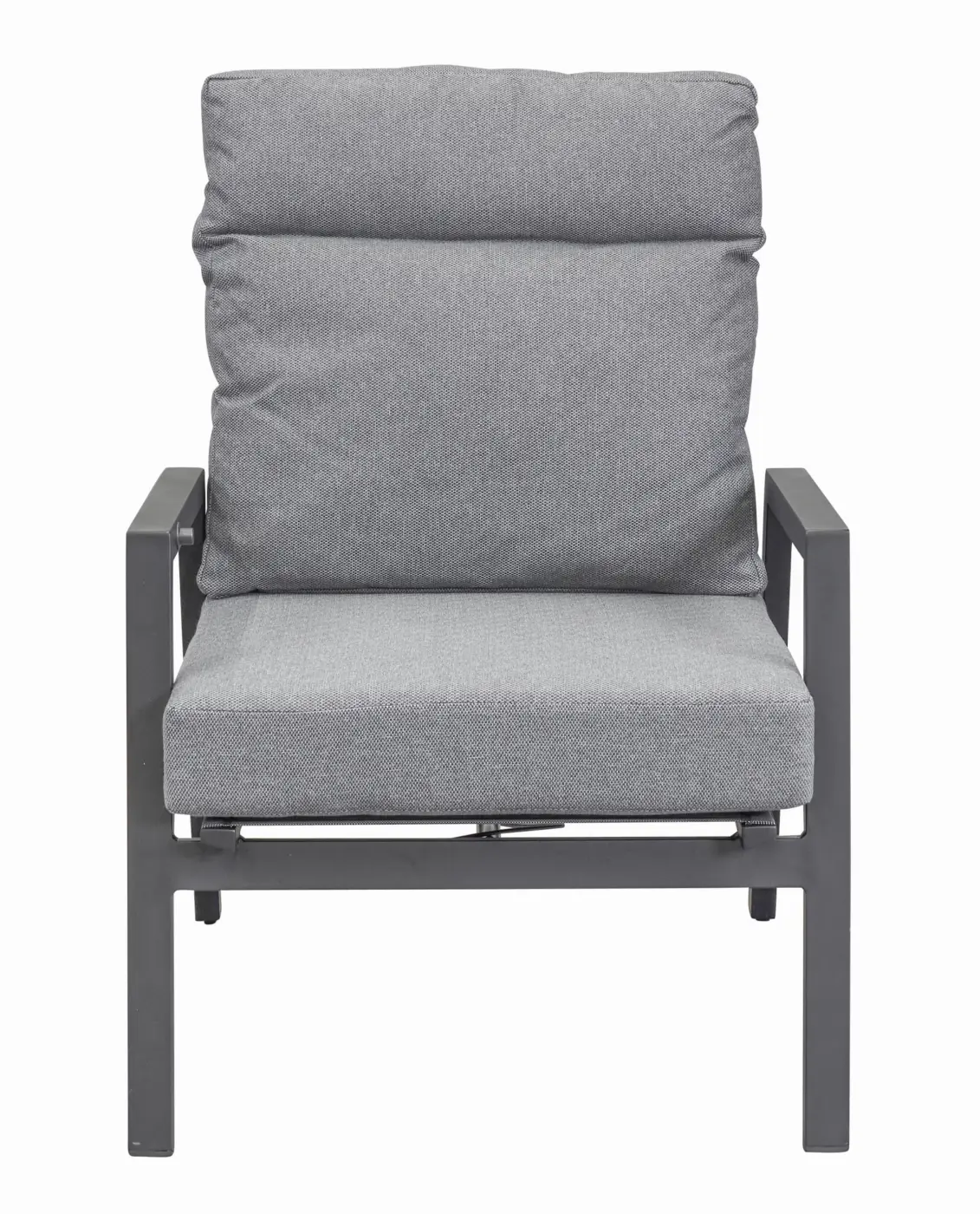 LC Garden Living Sessel Serie Sondrino hellgrau/anthrazit ca.  72 x 98 x 81 cm