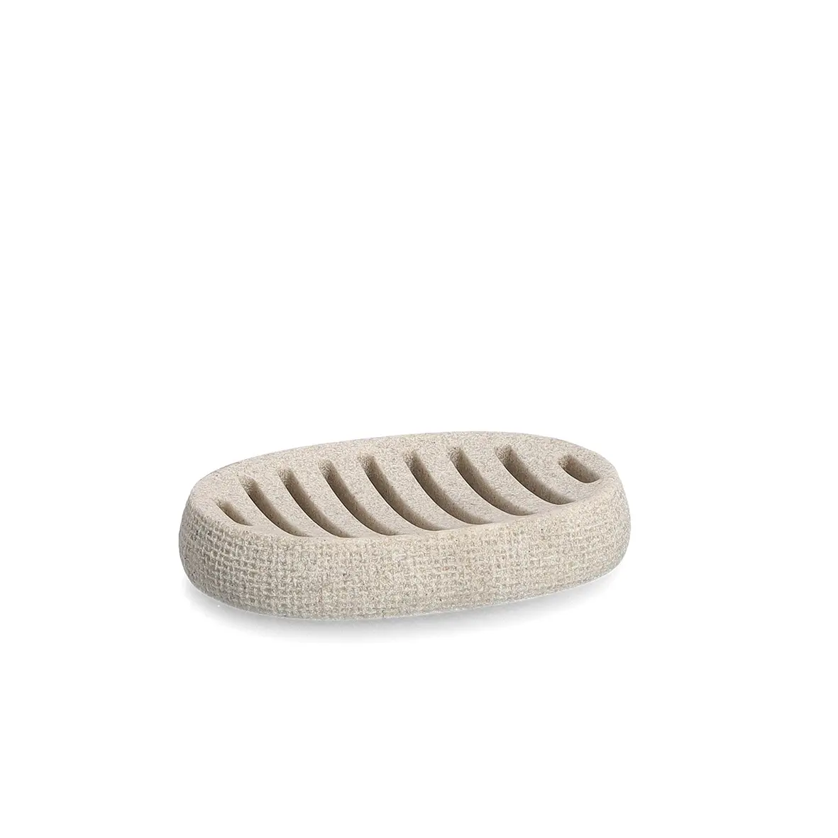 Zeller Seifenschale Beige ca. 13 x 9 x 2 cm