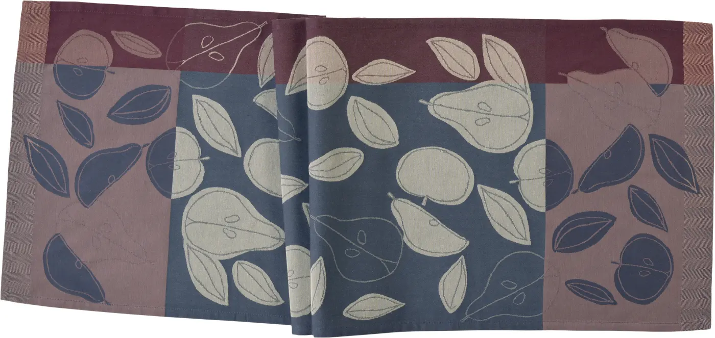 Sander Tischläufer Pomario aubergine 47 x 150 cm