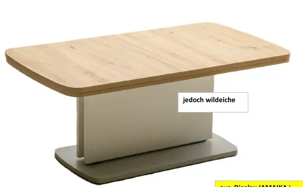 Vierhaus  Couchtisch  Wildeiche Melamin Dekor