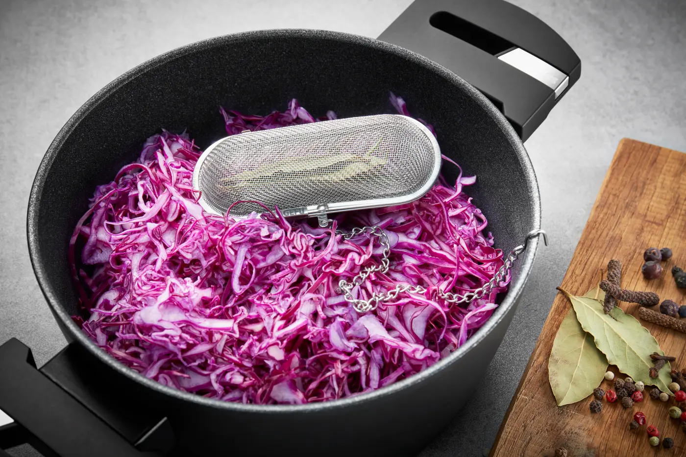 GEFU Gewürzsieb INFUSIO silber hochwertiger Edelstahl