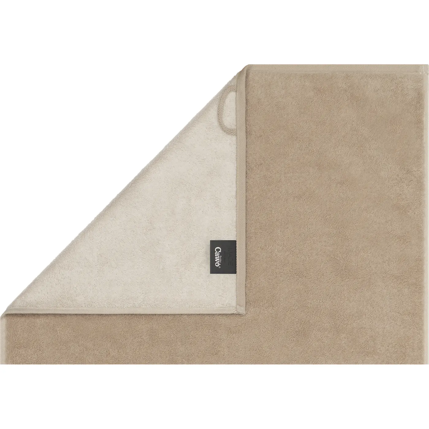 Cawoe Duschtuch We love Dog natur/beige 80/150 cm