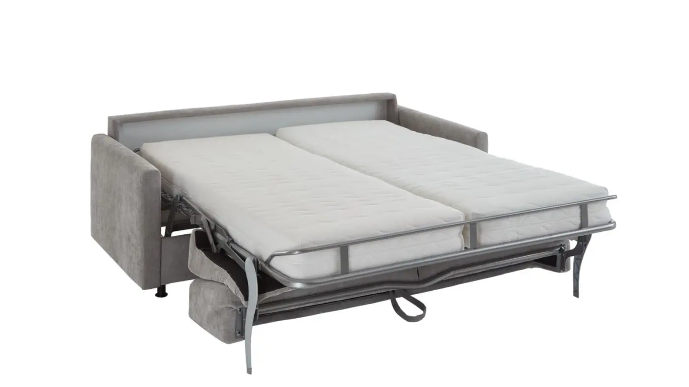 Bali  Faltbett - Sofa Verona grau LF 160 x 200 cm