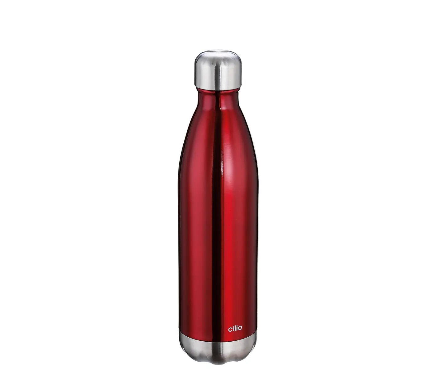 Cilio Trinkflasche Elegante Edelstahl lackiert