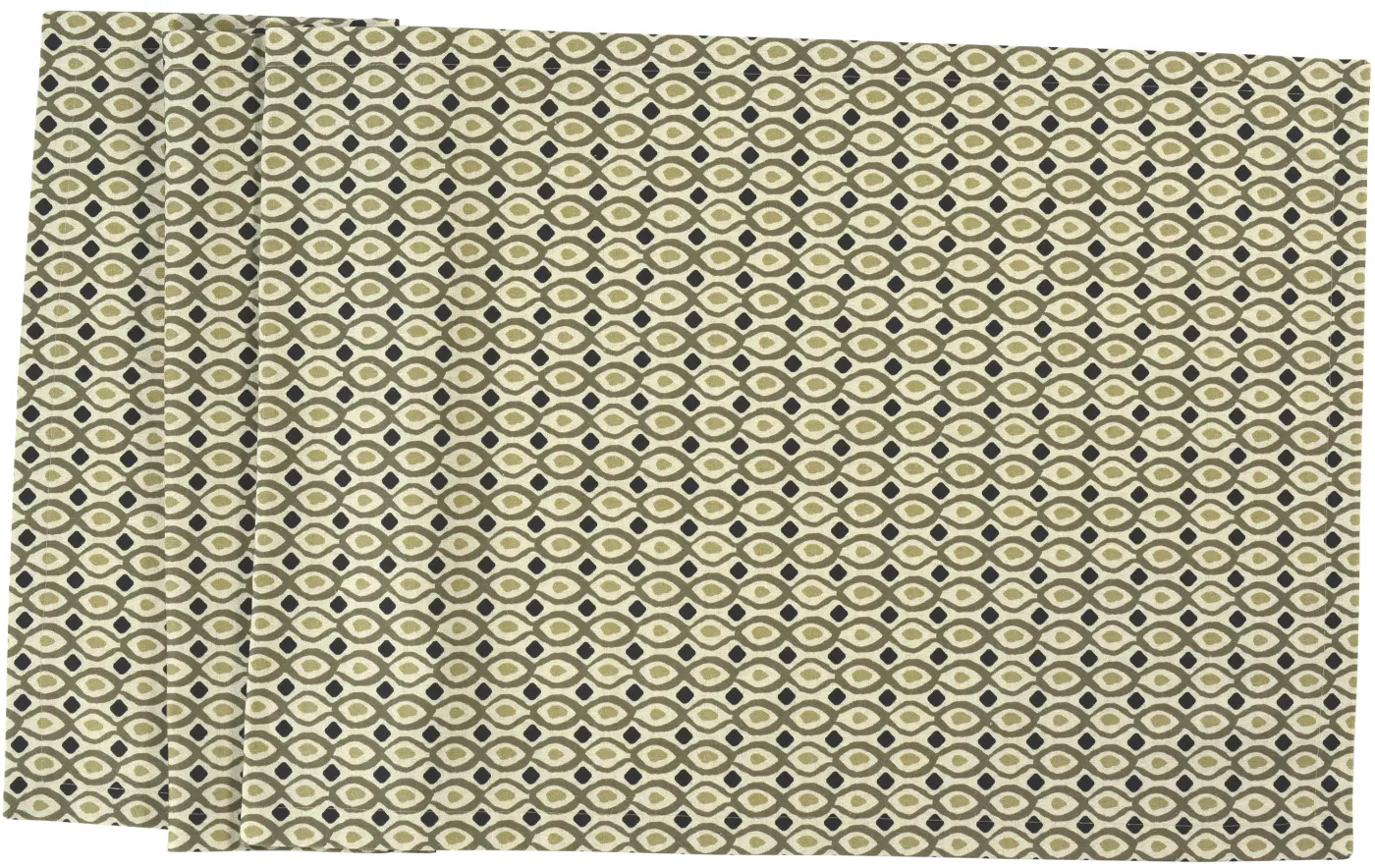 Sander Tischläufer Grady black/grey 50x140cm
