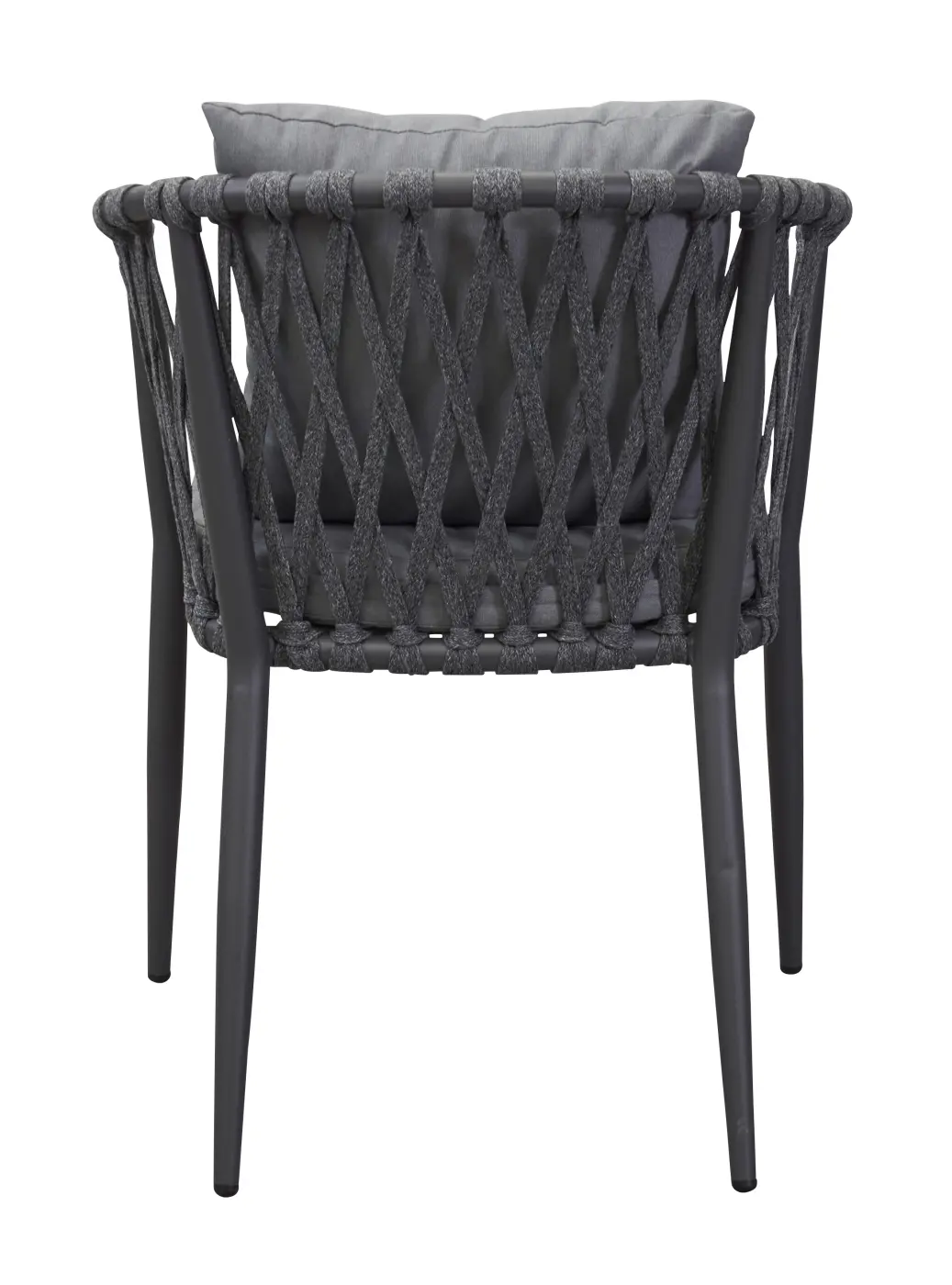 LC Garden Stapelstuhl Serie Sunrepo grau/anthrazit ca.  57 x 87 x 63 cm 