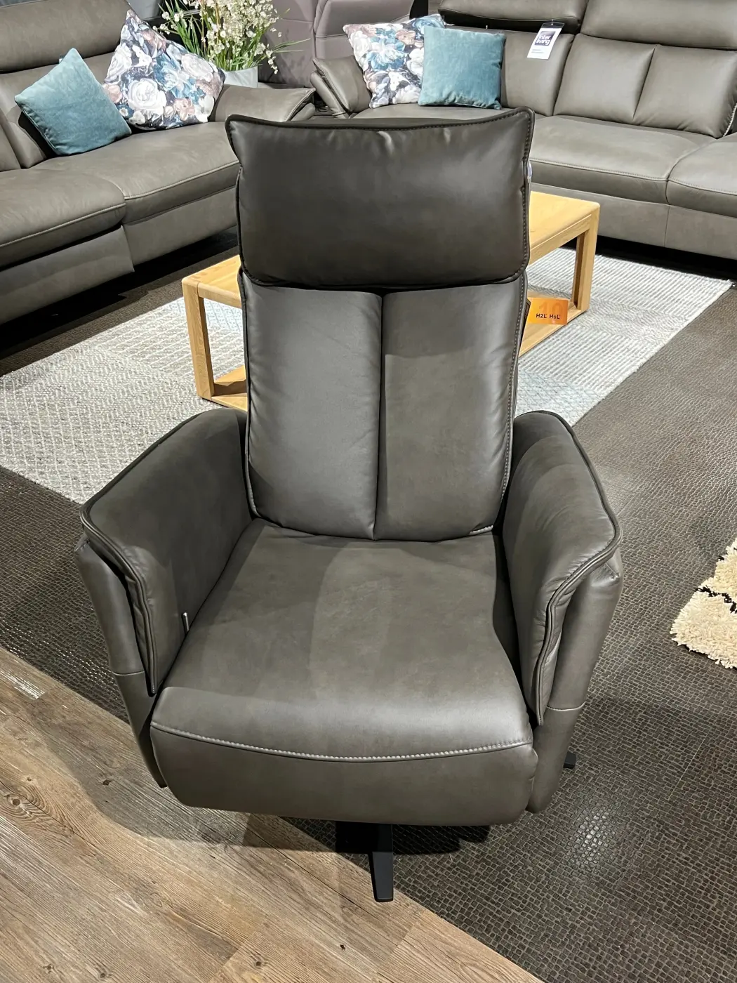 Interliving  Relaxsessel Serie 4542 manuell Cloudy grey