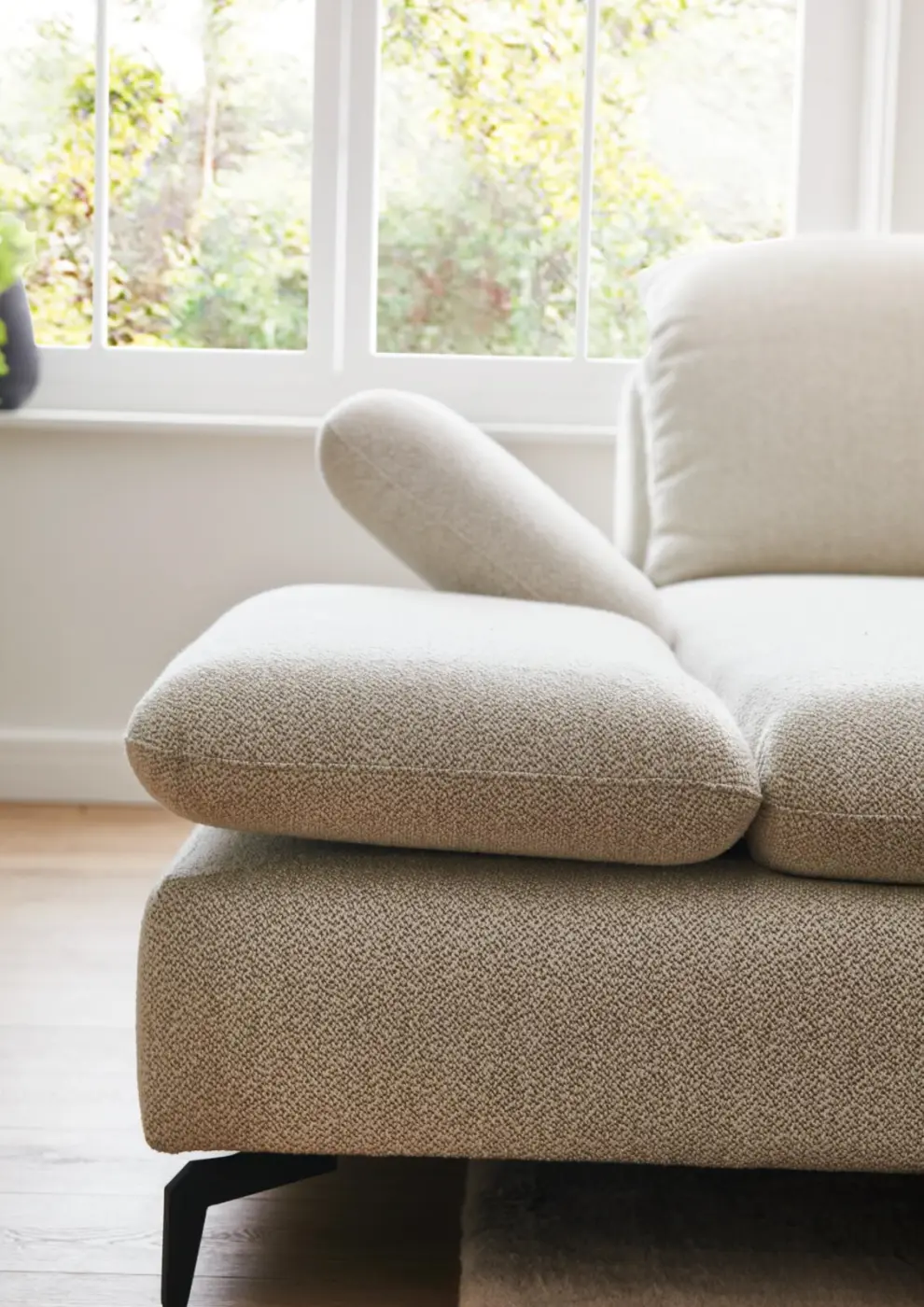 Willi Schillig Wohnlandschaft 15281 - Select Venus Plus mit Funktionen beige ca. 198 x 314 cm