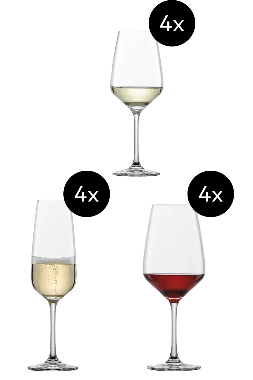 Zwiesel 12-tlg. Gläserset Tulip klar/transparent