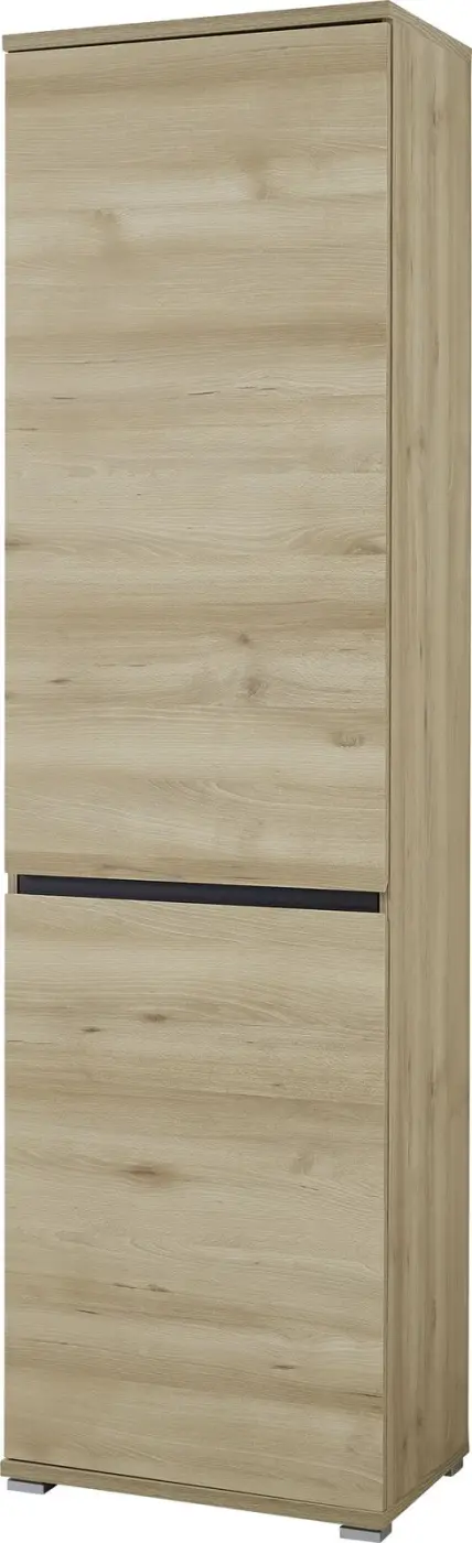 Germania  Garderobenschrank Lissabon Anthrazit/Navarra Eiche Nb. B/H/T: 54 x 200 x 40cm