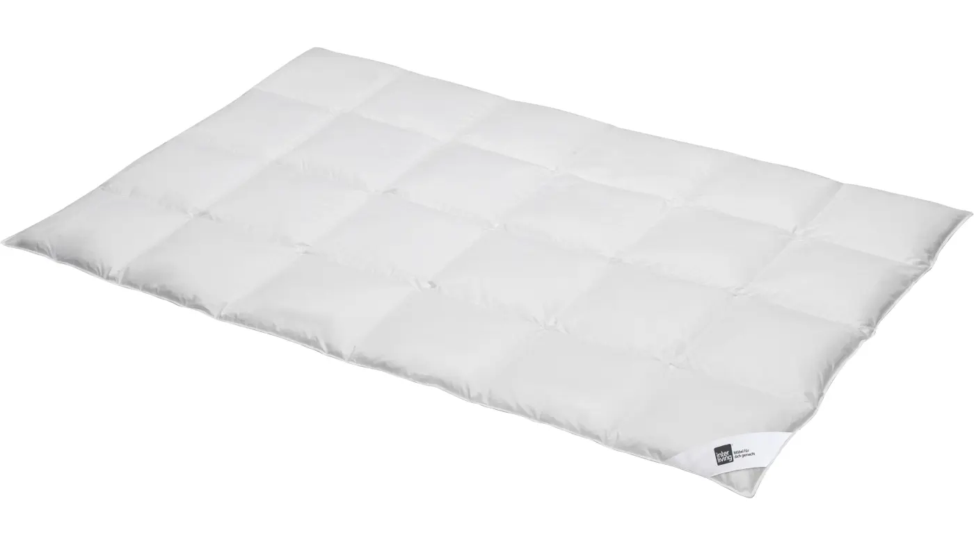 Interliving Aussenstegdecke Warm 135 x 200 cm 840 Gramm Weiß