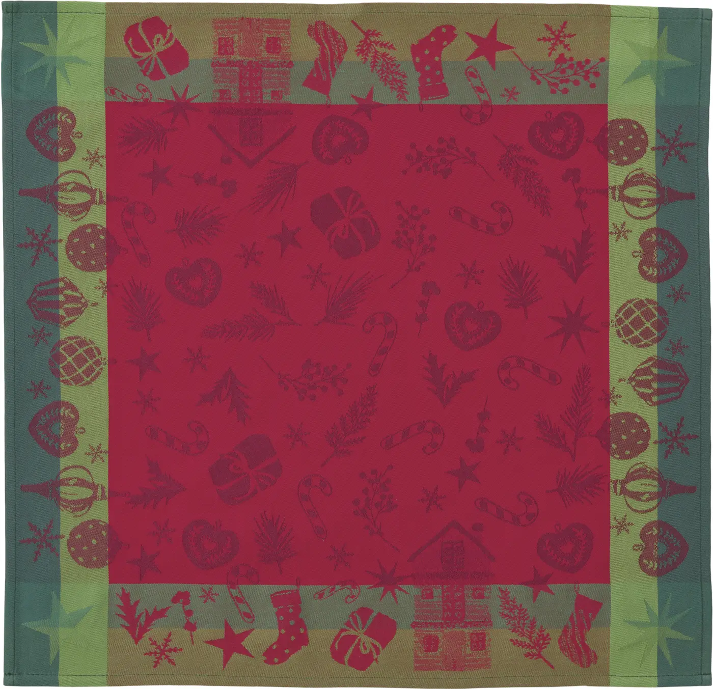 Sander Serviette Jolly Time red 47 x 47 cm