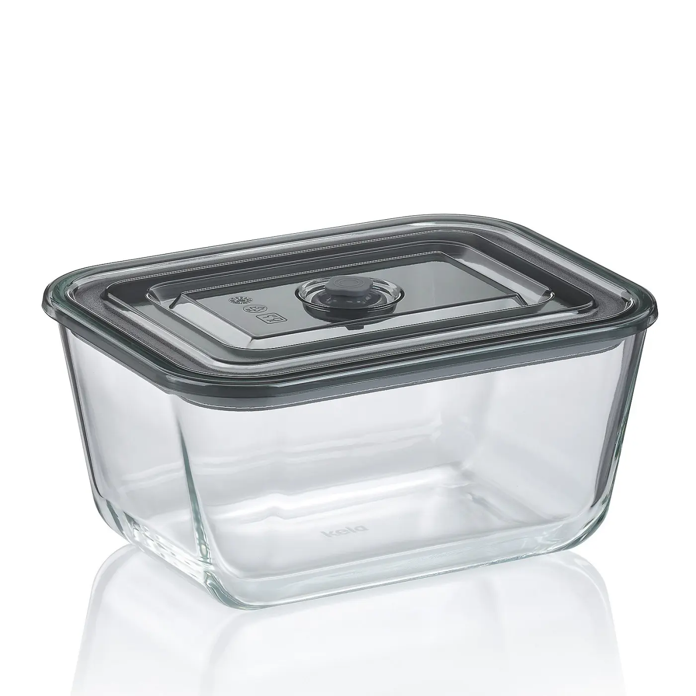 Kela Frischhaltedose Aurelia Glas transparent 24,0x18,0x11,0cm 2,5l