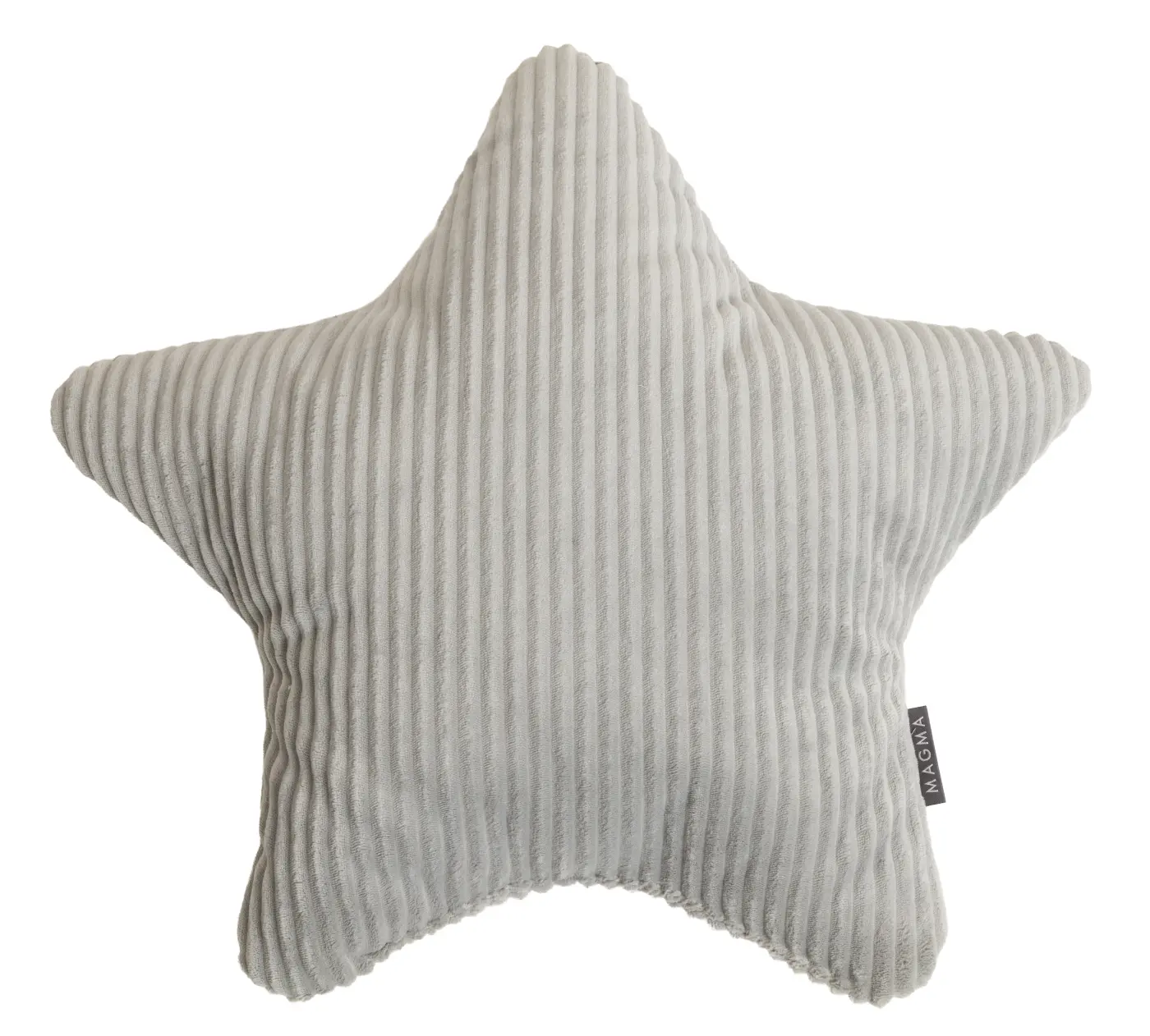 MAGMA Heimtex  Sternkissen RIGA grau 50 cm 