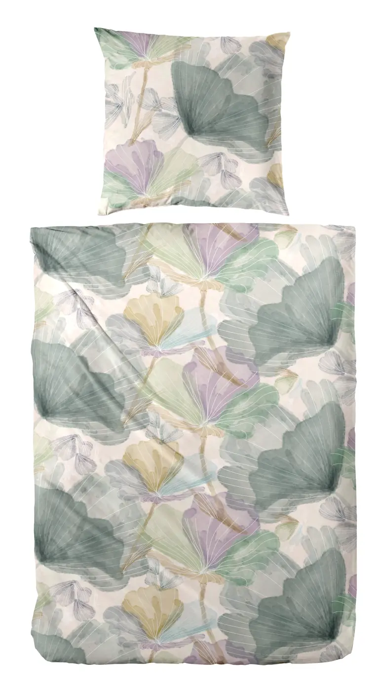 Hahn Mako-Satin-Bettwäsche 155x220cm