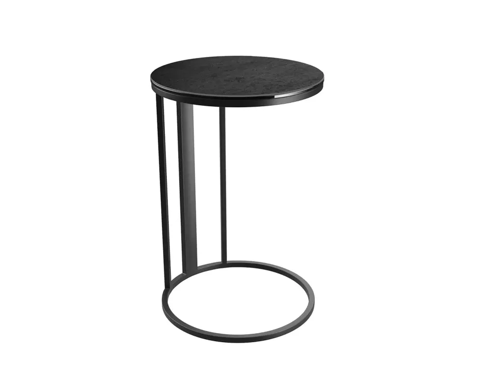 Interliving Beistelltisch Serie 6220 Keramik zementgrau ca. 40 cm