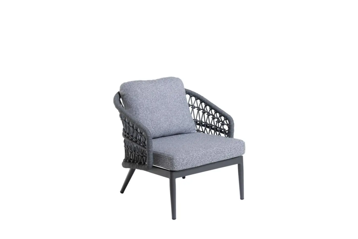 Interliving Loungeset Serie 7013 hellgrau/anthrazit