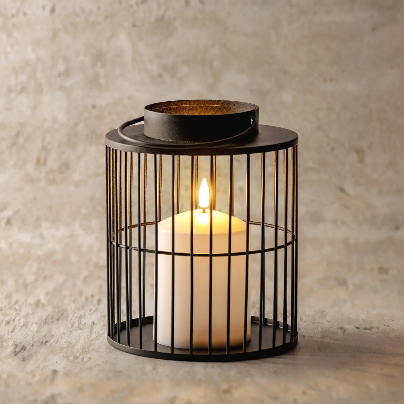 Leonardo LED-Lampe SILENZIO schwarz 19 cm