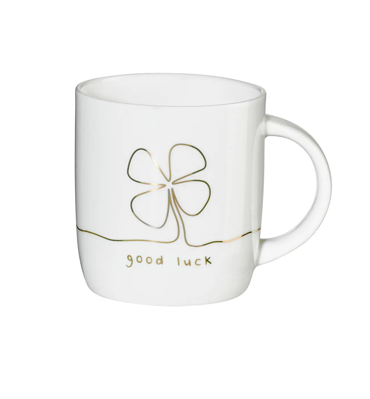 ASA Henkelbecher 350 ml 8,7 x 9,4 cm Good Luck