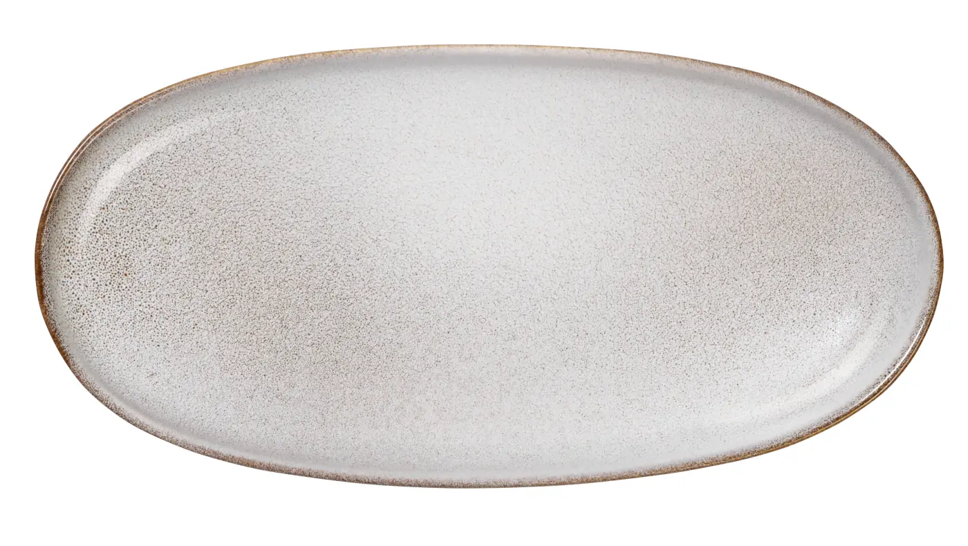  ASA Aperitfteller oval saisons sand 