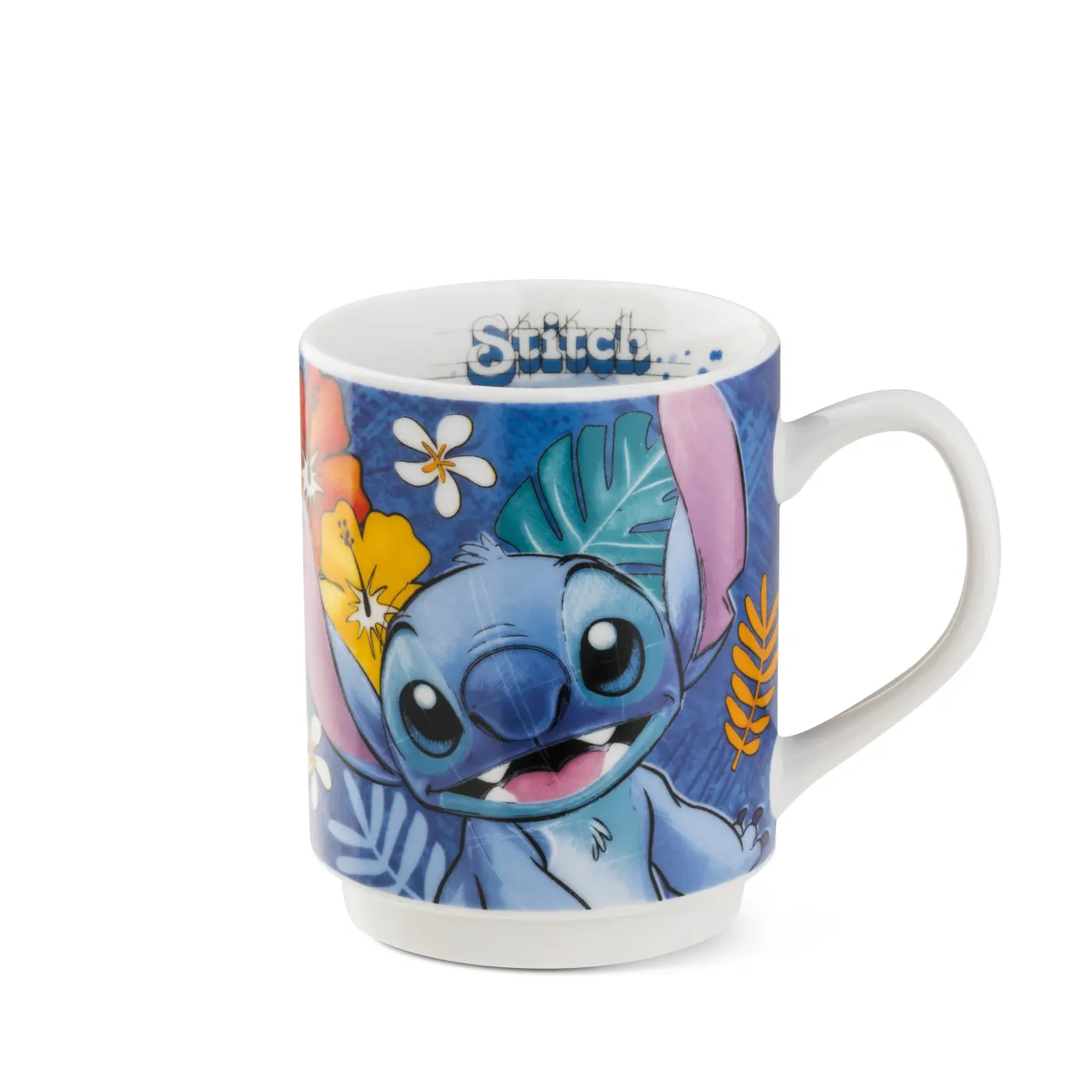Gilde Handwerk Stapeltasse Stitch blau