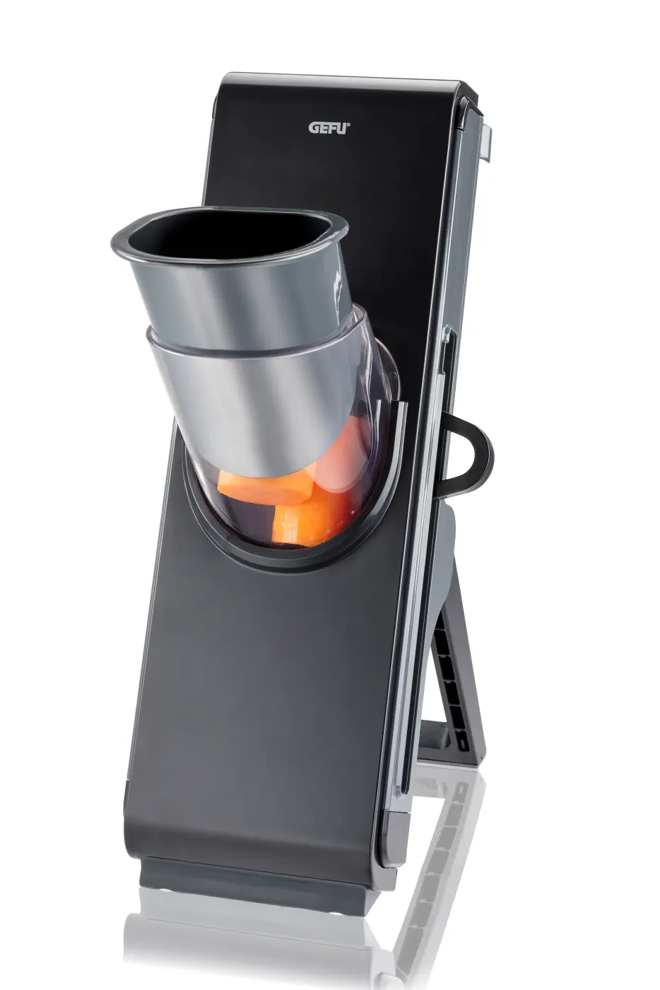 GEFU Gemüsehobel STANDO schwarz / anthrazit Kunststoff|Kunststoff|Kunststoff