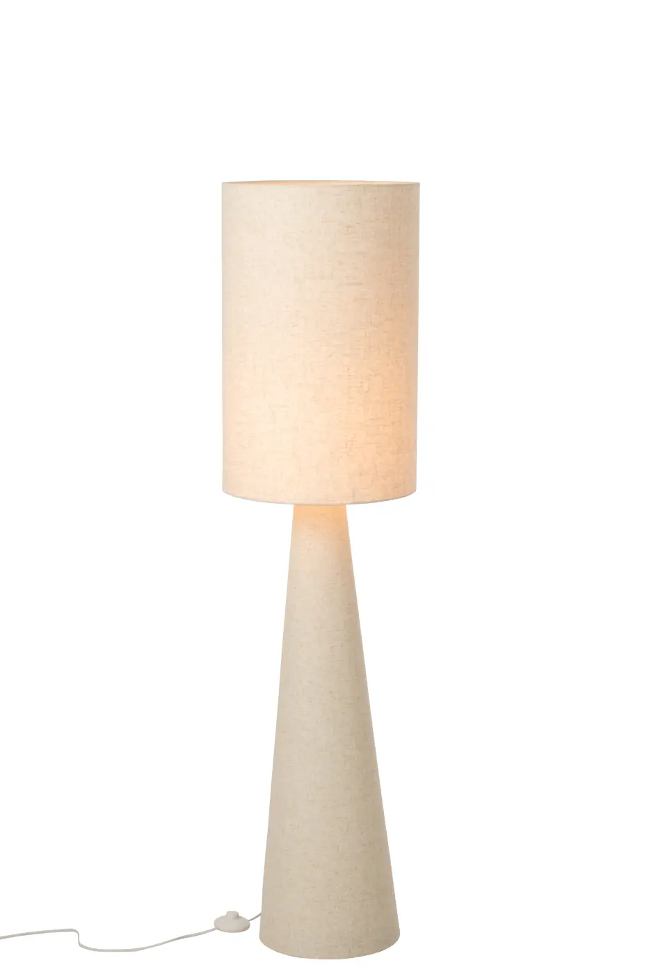 Jolipa Stehlampe Stoff Beige Medium