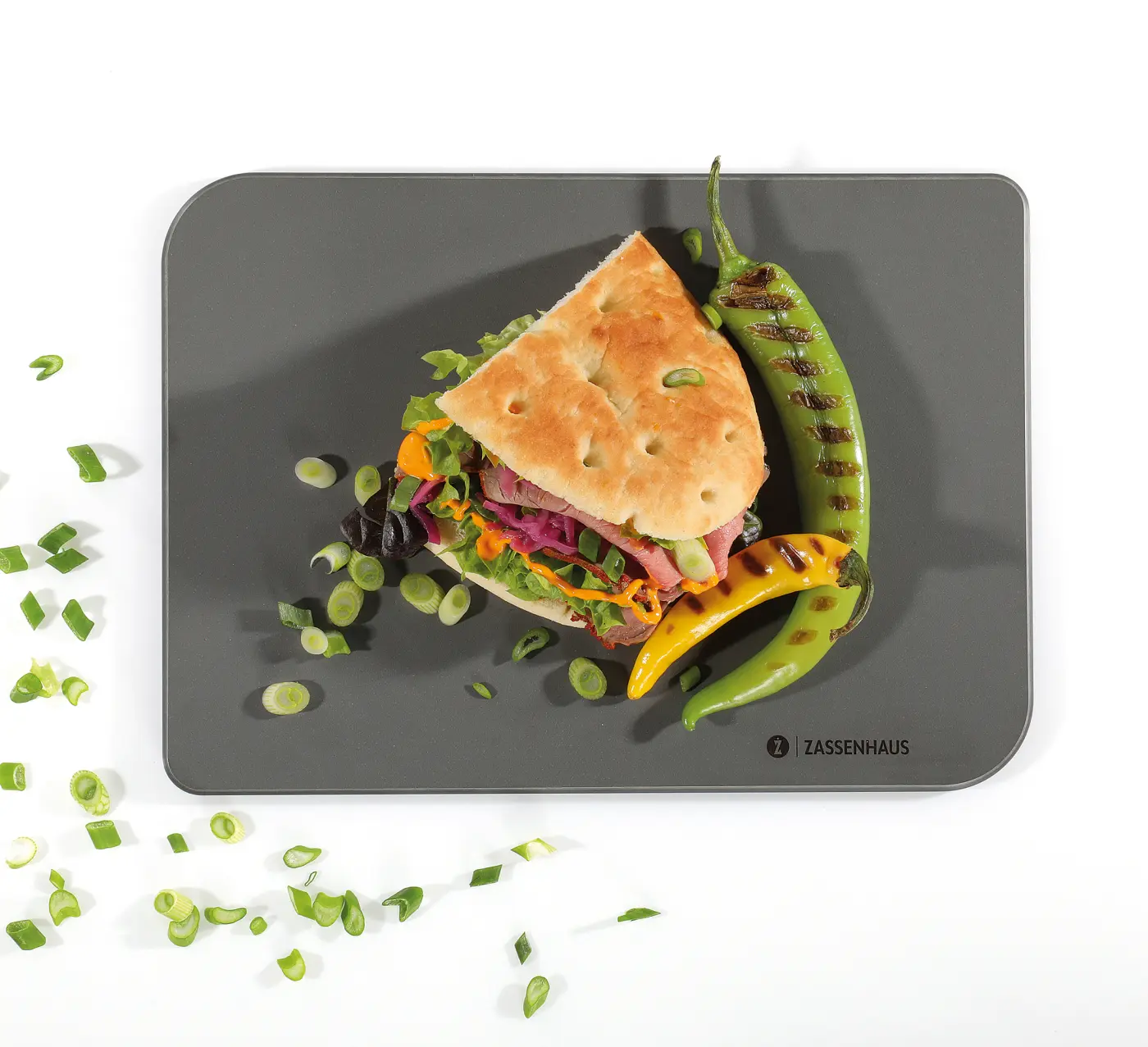 Zassenhaus Schneidbrett COMFORT XPLUS 28 x 20 x 0 7 cm