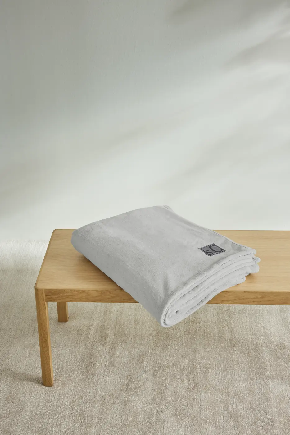 s.Oliver Kuschelsoft Decke 150 x 200 cm silbergrau