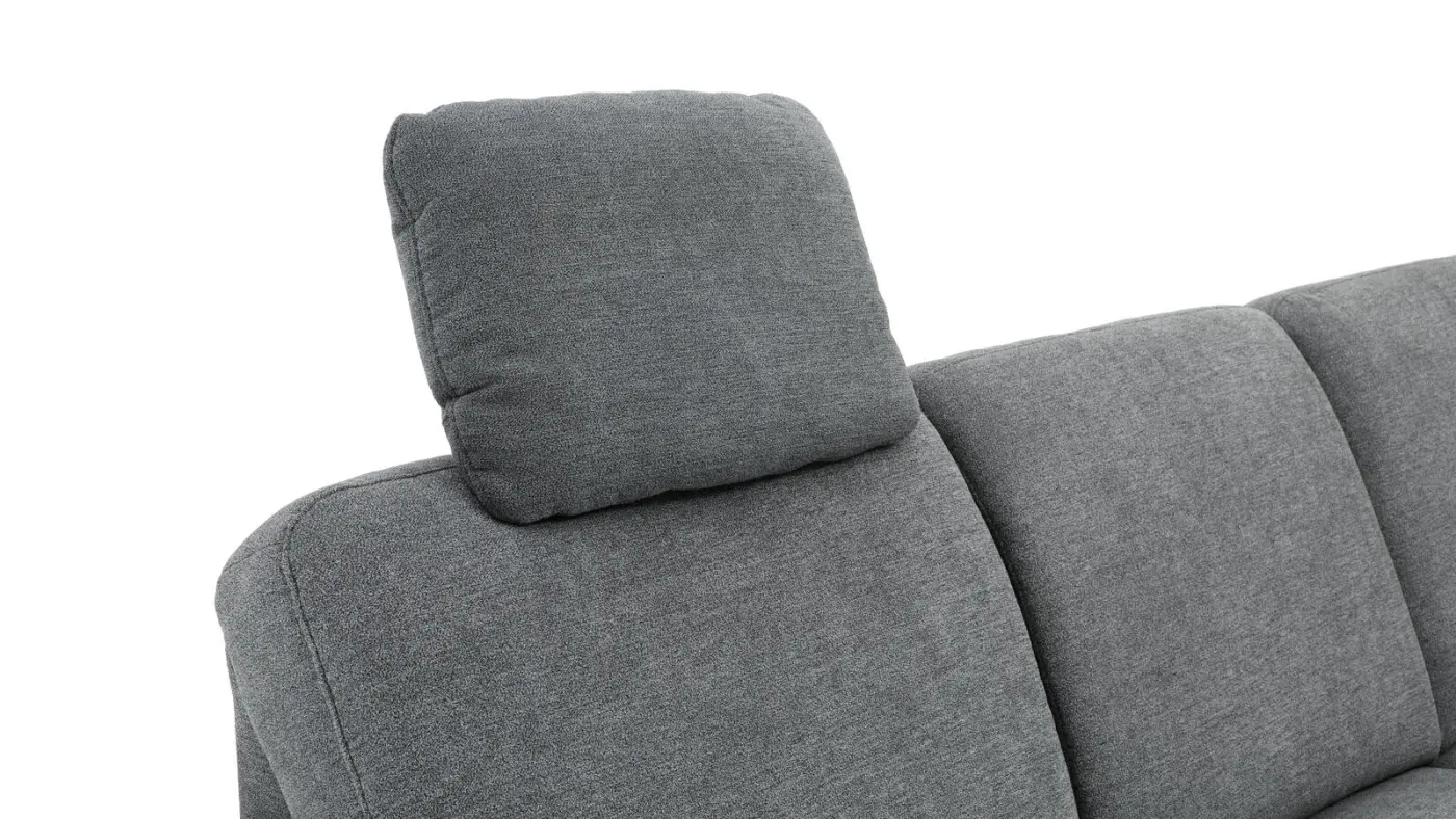Zehdenick Polstergruppe mit Funktion  MM-ZE1129  Charly denim ca. 262 x 346 x 168 cm