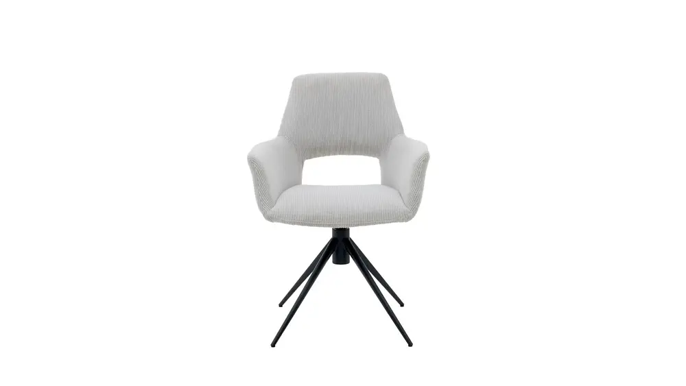 Interliving Schalensessel Serie 5605 Cord grau Interliving Schalensessel Serie 5605 Cord grau